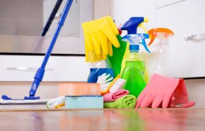 House cleaning materials