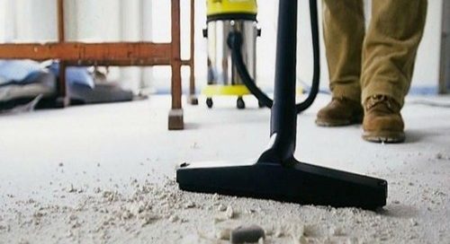 Image showing post-construction cleaning